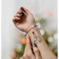 Тимчасове тату "Зимові канікули" LB-168 Tattooshka