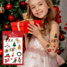 Тимчасове тату "Happy New Year" LB-196 Tattooshka