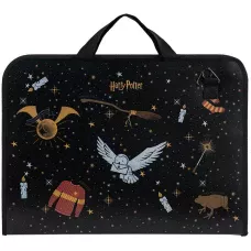 Портфель на блискавці 1 відділ., A3+, Harry Potter HP24-411 Kite