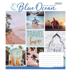 Зошит А5/96 арк лінія 1В Travel design, 766127