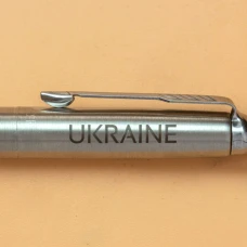 Ручка кулькова Parker JOTTER UKRAINE Stainless Steel CT BP Ukraine + Мапа 16132_T205b