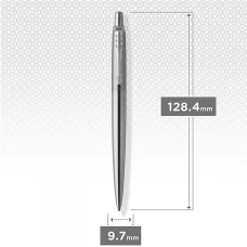 Ручка кулькова Parker JOTTER UKRAINE Stainless Steel CT BP Ukraine + Мапа 16132_T205b