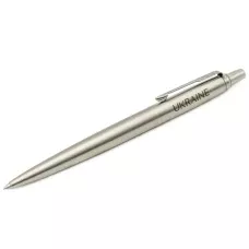 Ручка кулькова Parker JOTTER UKRAINE Stainless Steel CT BP Ukraine + Мапа 16132_T205b