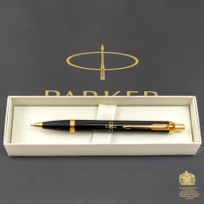 Ручка кулькова Parker IM Black GT BP Емблема ЗСУ 22032_W001y