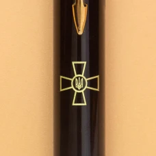 Ручка кулькова Parker IM Black GT BP Емблема ЗСУ 22032_W001y