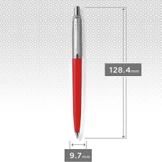 Ручка кулькова Parker JOTTER Originals Scarlet Red CT BP в Eco упаковці 15 932_2035e