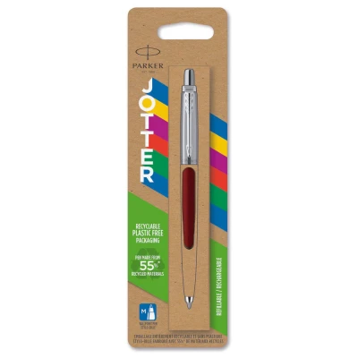 Ручка кулькова Parker JOTTER Originals Red CT BP кул. блістер 15 736