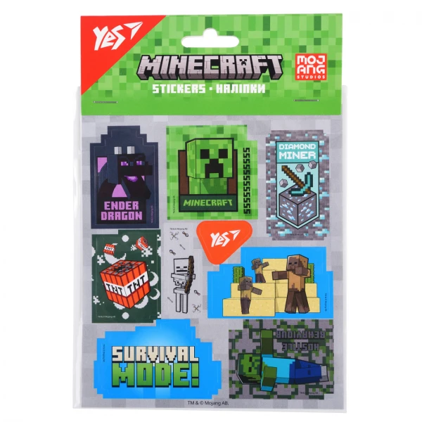 Наліпки YES "Minecraft 954923