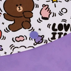 Папка-конверт YES А4 на кнопці "Line Friends" 492193