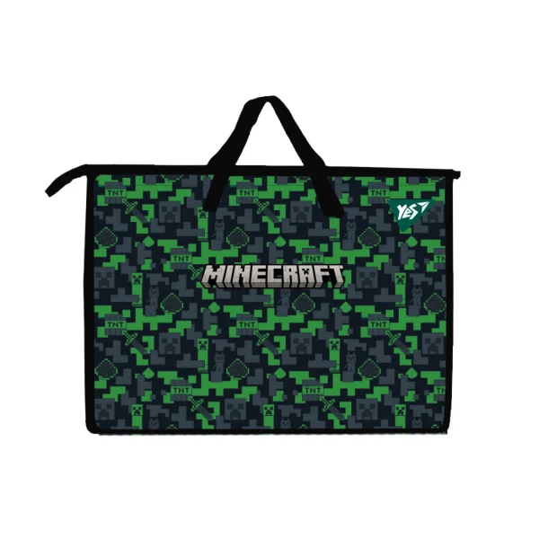 Папка-портфель YES А3 з тканинними ручками Minecraft 492281