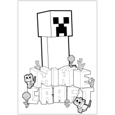 Розмальовка А4 "Minecraft 2", 12 с. 743219 YES