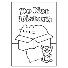 Розмальовка А4 "Pusheen" з наліпками, 8 с. 743229 YES
