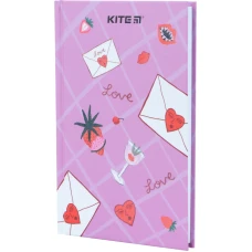 Книга записна А6, 80арк. кліт. тверда обкл. BBH K22-199-2 Kite