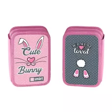 Пенал твердий Smart подвійний HP-01 Bunny 533272