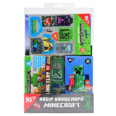 Набір канцелярії Yes Minecraft 5 предметів, 450140