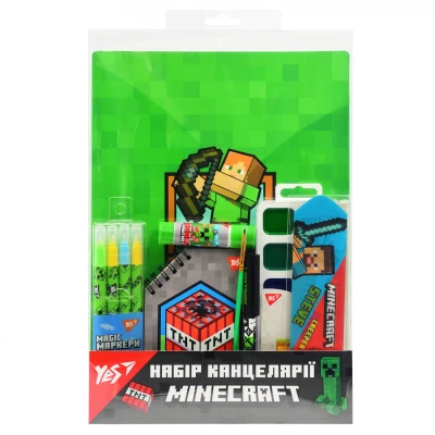 Набір канцелярії Yes Minecraft 8 предметів, 450142
