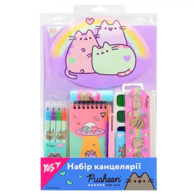 Набір канцелярії Yes Pusheen 8 предметів, 450141