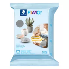Пластика самозастигаюча, сіра, 1 кг, Fimo Air