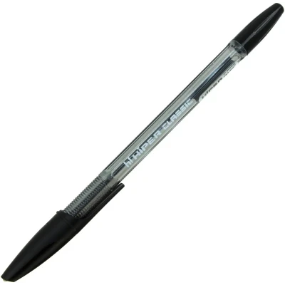 Ручка масляна Hiper Classic 1,0 мм. чорна, HO-1147
