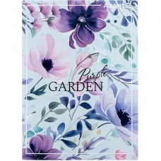 Зошит для записів А4 96 арк., кліт., Purple Garden 4782-6-A
