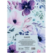 Зошит для записів А4 96 арк., кліт., Purple Garden 4782-6-A