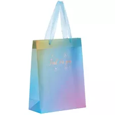 Пакет пластиковий подарунковий 25х19см, Just for you-1, 8503-37-A