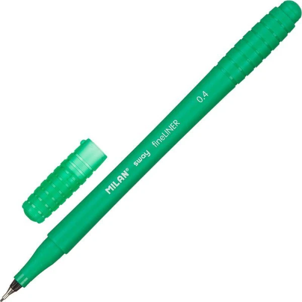 Лiнер SWAY fineliner 0,4 мм., зелений (ціна за 1шт.) 06180480 Milan