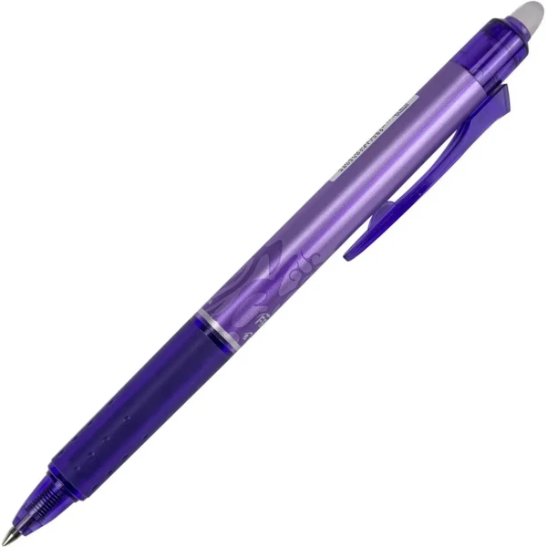 Ручка гелева автоматична з гумкою Pilot Frixion Ball Clicker BLRT-FR5-V, 0,5 мм. фіолетова