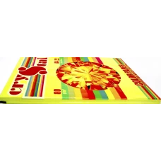 Папір кольоровий Crystal Color Paper А4 80 г/м. 100 арк. неон Neon Yellow 363, жовтий