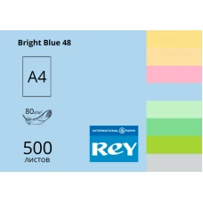 Папір кольоровий REY Adagio А4 80г/м2, 500 арк. пастель Bright Blue 48, яскраво-блакитний