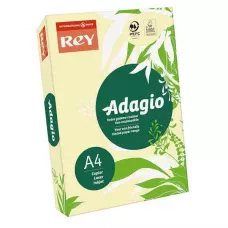 Папір кольоровий REY Adagio А4 80г/м2, 500 арк. пастель Canary 49, світло-жовтий