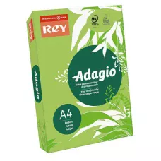 Папір кольоровий REY Adagio А4 80г/м2, 500 арк. середні тони Spring Green 16, весняно-зелений