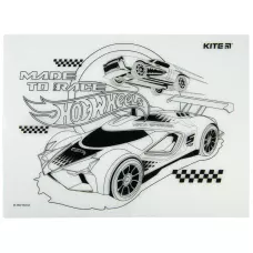 Підкладка розмальовка силіконова 30х40см, Hot Wheels HW22-424 Kite
