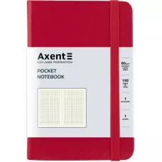 Книга записна Partner, 95*140, 96арк, кліт, червоний 8301-03-А