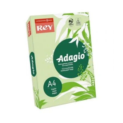 Папір кольоровий REY Adagio А4 160г/м2, 250 арк. пастель Green 09, зелений