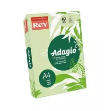 Папір кольоровий REY Adagio А4 160г/м2, 250 арк. пастель Green 09, зелений