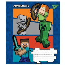 Зошит А5/12 арк лінія YES Minecraft, 766205