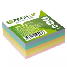 Блок паперу для нотаток 80*80*40мм., клеєний класика FR-3412 Fresh Up