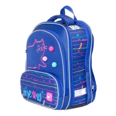 Рюкзак шкільний каркасний YES S-30 JUNO ULTRA "Meow" 36*28*20см., 558151