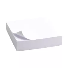 Блок паперу для нотаток Elite "White" 90*90*20мм, проклеєний 8005-А