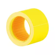 Етикетки-цінники 50х40 мм Economix, 100 шт/рул., жовті, E21310-05