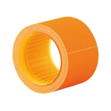 Етикетки-цінники 50х40 мм Economix, 100 шт/рул., помаранчеві, E21310-06