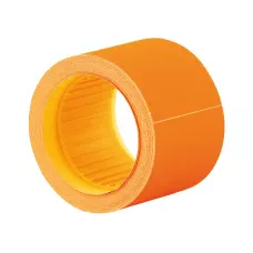 Етикетки-цінники 50х40 мм Economix, 100 шт/рул., помаранчеві, E21310-06