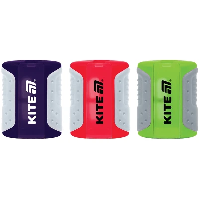 Точилка з контейнером Soft, асорті K25-370 Kite
