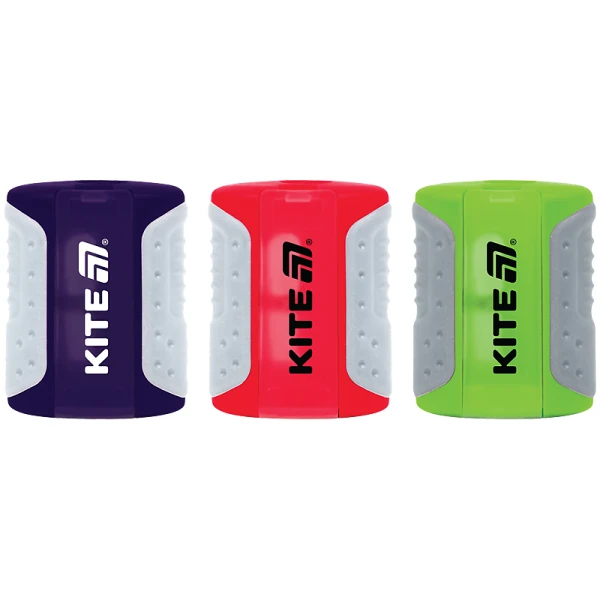 Точилка з контейнером Soft, асорті K25-370 Kite