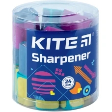 Точилка з контейнером Twist, асорті K24-120 Kite
