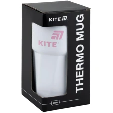 Термокружка 450 мл, біло-рожева K25-1220-3 Kite