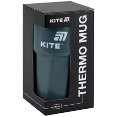 Термокружка 450 мл, сіра K25-1220-1 Kite