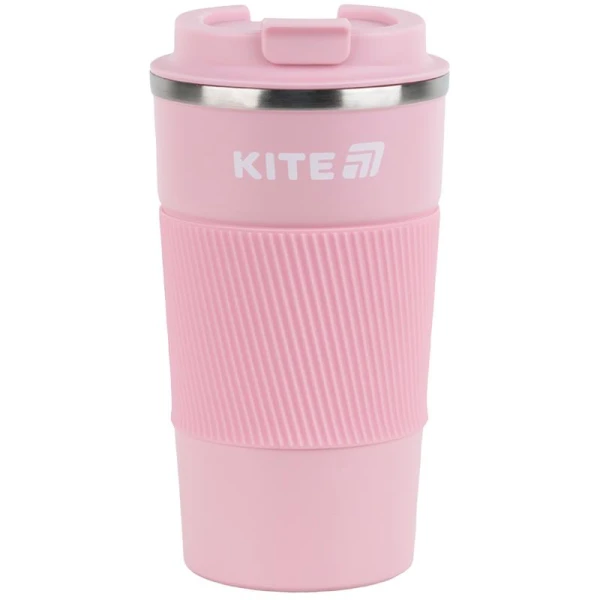 Термокружка 510 мл, рожева K25-458-3 Kite