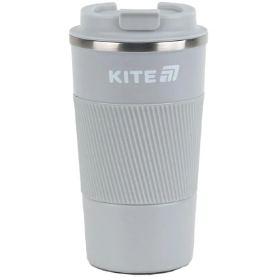Термокружка 510 мл, сіра K25-458-1 Kite